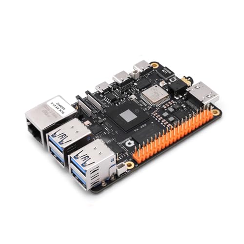D-Robotics RDK X5 AI Robot Development Board Kit, LPDDR4 4GB/8GB RAM Octa-Core Cortex A55 CPU 10Tops BPU 32GFlops GPU, pour Robotique AI Développement ROS...