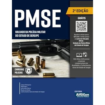 Capa do livro Soldado da Polícia Militar do Estado de Sergipe - PMSE