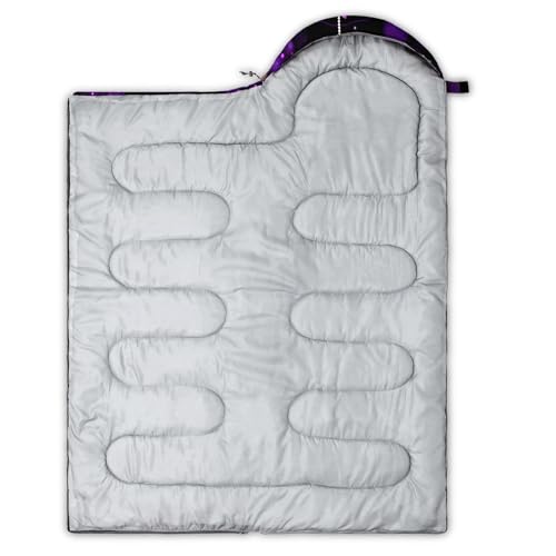 Image of QOOMO Ball Flower Camping Sleeping Bags,3 Season Warm & Cool Weather,Lightweight,Waterproof Sleeping Bags for Adults & Kids,Traveling,and Outdoors,Camping Gear Equipment