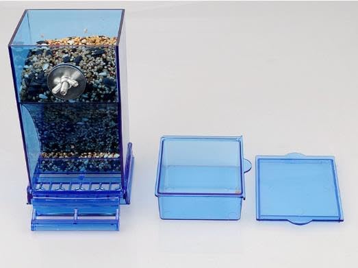 Miniatura 4 de Comedero automático para pájaros, comedero para pájaros sin ensuciar, para jaulas de pájaros, accesorios para periquitos, pinzones de cacatúa