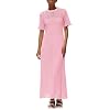 PRETTYGARDEN Womens Eyelet Cover Up Dress 2026 Summer Vacation Resort Maxi Dresses Beach Short Sleeve Hollow Out Sundress