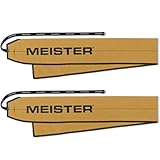 Meister Lockdown Wrist Wraps - Adjustable Non-Stretch Support for Weightlifting, Strength & Cross Training - Coyote