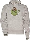 Cómodo Vendax Sloffee Unisexo Sudadera con Capucha Gris