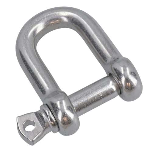 Grillete Recto 12mm Acero Inoxidable 316 AB Tools Pack de 12 Unidades 5