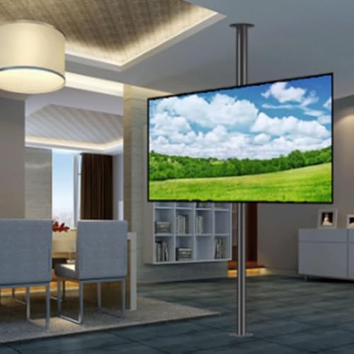 Support TV rotatif idéal pour salon ouvert et espaces de vie partagés