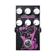 【9 Classic Amp Effects】The For MINI-AMP Pre-amp Simulation Effect Pedal offers a variety of 9 built-in tone options, each representing the iconic sound of different classic speakers. 【3 Band EQ and True Bypass】Fine-tune your sound with the 3-band EQ ...