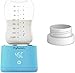 MyBambini's Podgrzewacz do butelek Pro i adapter do Nuvita | Podgrzewacz do butelek dla niemowląt | Akumulator podgrzewacz do butelek dla niemowląt z LCD, kompatybilne podgrzewacze do butelek dla niemowląt do wody, mleka matki - kolor niebieski