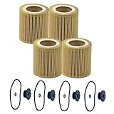 Wix Engine Oil Filter Kit Metal Free 4 Pieces For BMW 228i 2.0 L4