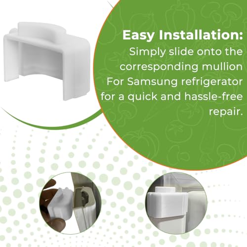 For Samsung Refrigerator Door Flipper (mullion) Repair Part White RF28HDEDBSR