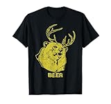 Bear Deer Beer Vintage Horn Bear Hunting