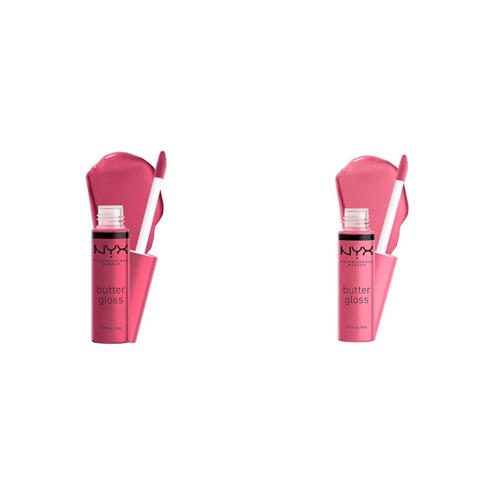NYX Butter Gloss Lip Gloss Strawberry Cheesecake & Vanilla Cream Pie