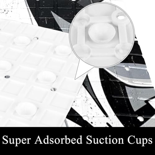 Tapis de bain antidérapant de qualité supérieure en PVC extra long pour hôtel