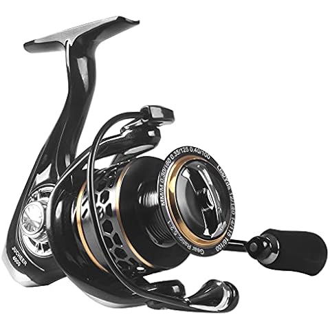 ANGRYFISH Anti-Corrosion Saltwater/Freshwater Sea Fishing Reel Carp Fishing 5.2:1 High Speed Metal Spool Powerful Spinning Fishing Reels 4000 Cover