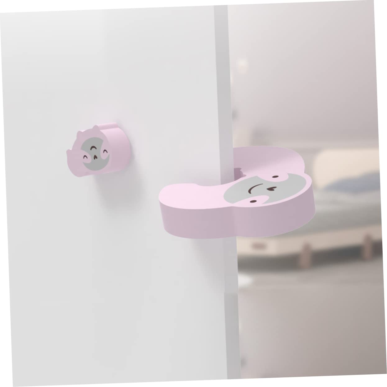 SUPVOX 2 Series Tarjeta De Mano Antipinzamiento A Prueba De Dedo Detener Pequeño Protector Atasco Topes De Puerta para Guardias De Pellizco para El Bebé Eva 9 Piezas
