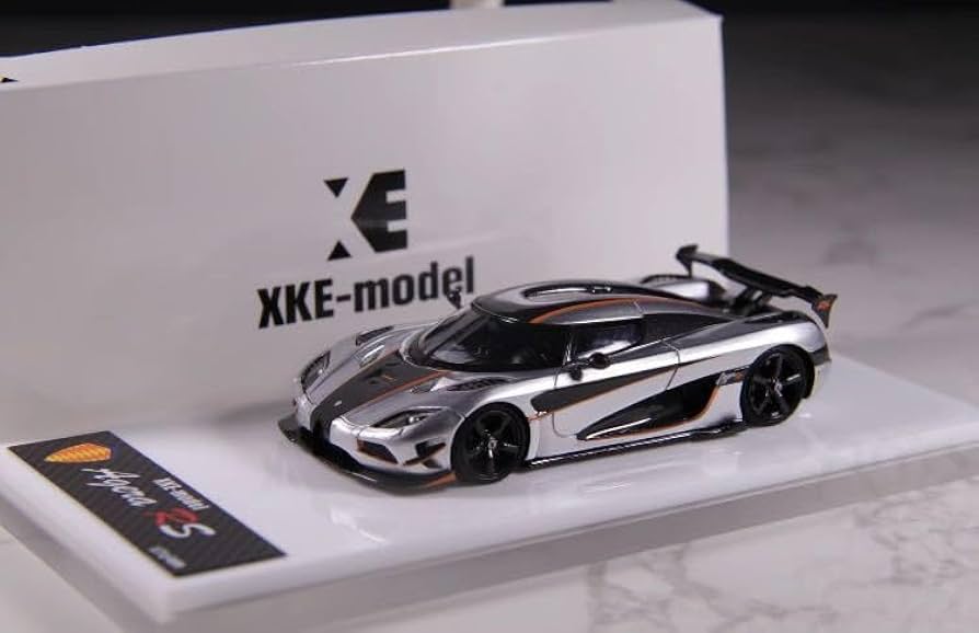 世界限定999台 Alps 1/64 ケーニグセグ アゲーラ RS シルバー