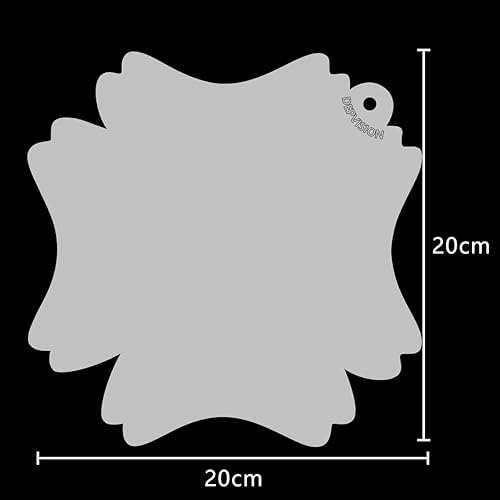 Miniatura 3 de Depvision - Plantillas de pintura facial reutilizables para pintura artística del cuerpo de la cara, plantillas de maquillaje para fiesta de