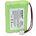 HQRP Battery for Motorola MBP18 MBP18PU MBP25 MBP25PU MBP26 MBP26PU MBP33 MBP33PU MBP34 MBP34PU MBP36 MBP36PU MBP43 MBP43PU Digital Baby Monitor TFL3X44AAA900 CB94-01A Parent Unit DESAY + Coaster