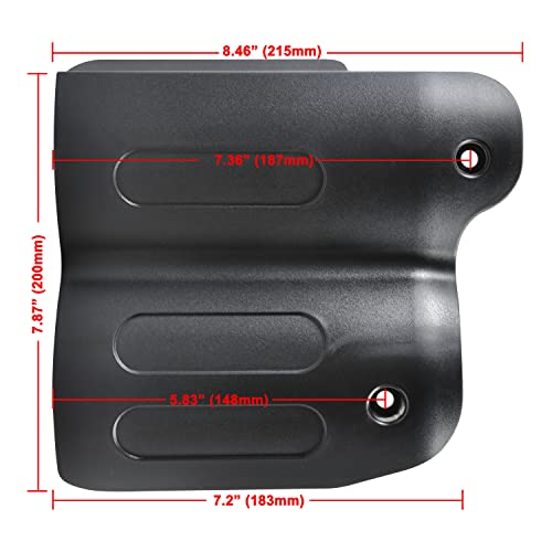 VEISUTOR Capa de proteção térmica do passageiro traseiro para Harley Sportster S 1250, capa de isola