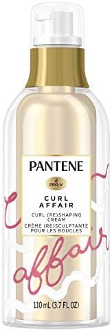 Pantene Sulfate Free Curl Affair Curl (Re) Shaping Cream w/Blackcurrant, 3.7 oz, 2.904 Fl oz