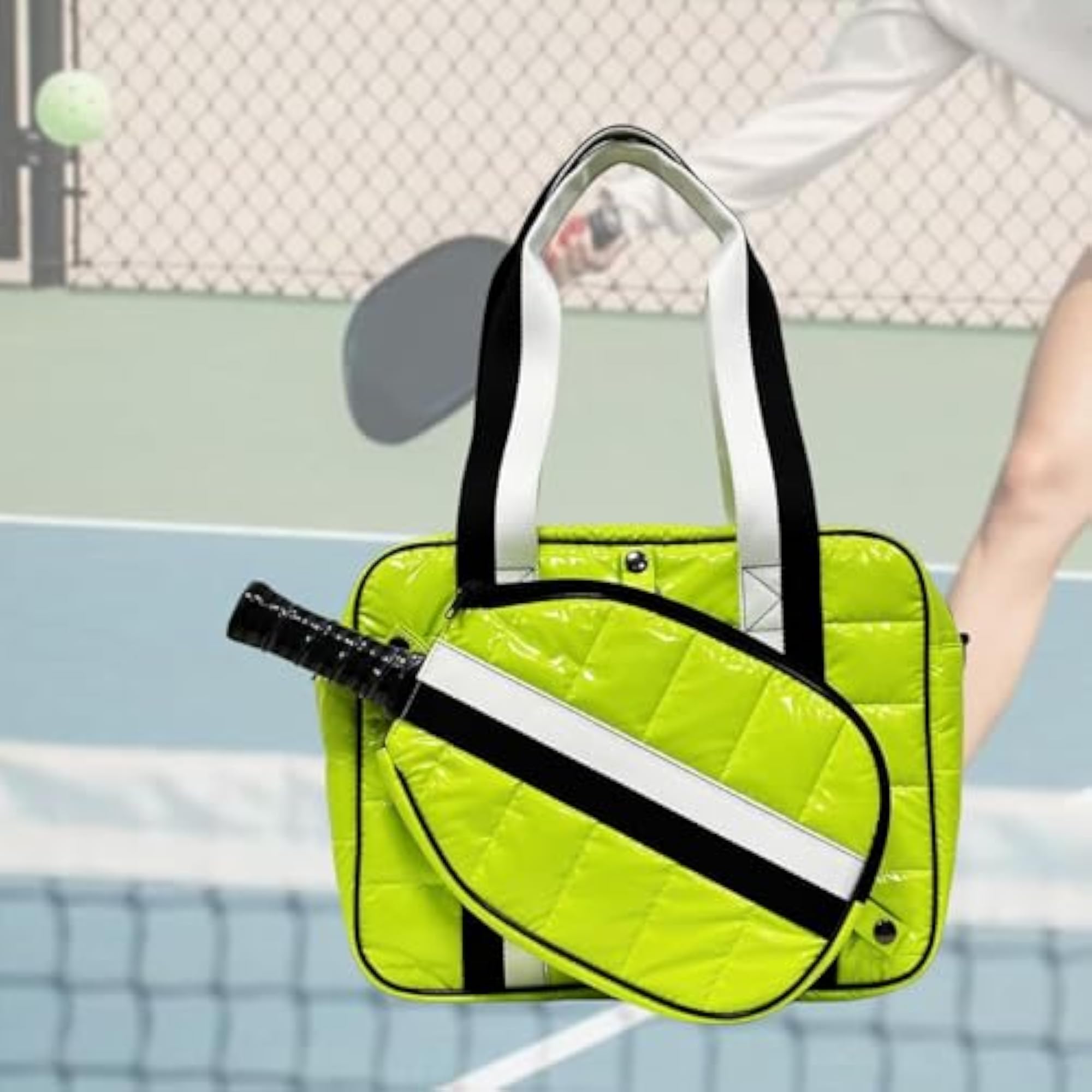 Tennis Racket Bag Storage Carrying Handbag, Outdoor Sports