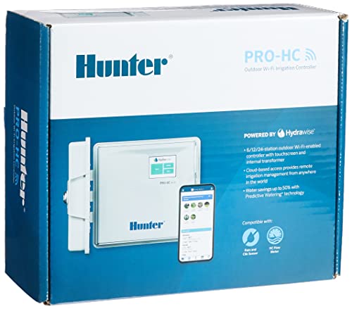 Hunter PHC1201 controller, 12 Stationen Beregnungscomputer, Weiß, 23.00 x 25.00 x 10.00 cm