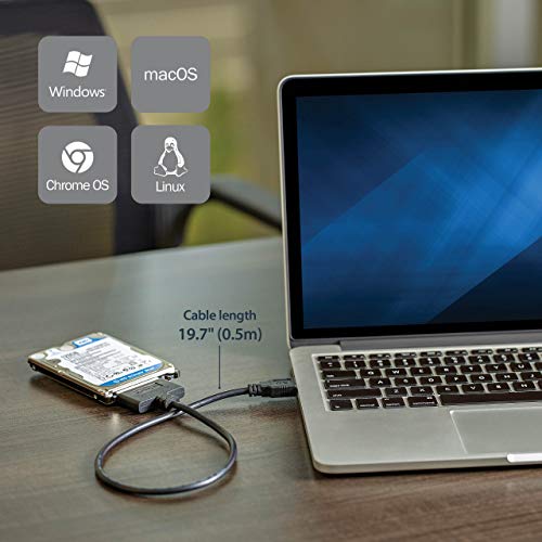 Adaptador StarTech USB 3.1 a SATA 2.5" Negro miniatura 4