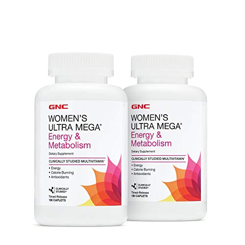 GNC Women's Ultra Mega Energy & Metabolism - Twin Pack