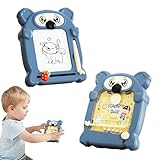 Simple à transporter : Ce tableau magnétique est compact et léger, proposant une solution adaptée aux voyages qui apporte plus de plaisir de dessin en extérieur. Les peuvent explorer leur imagination sans alourdir les sacs pendant les voyages familiaux ou les visites au parc, pour un amusement spontané et pratique.