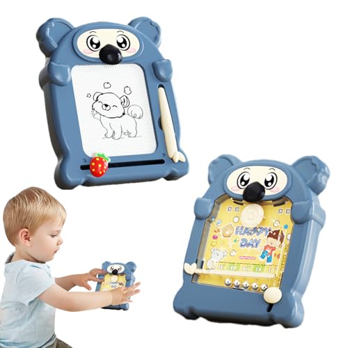 Pizarra Magnética De Dibujo Para Niños - Tablero De Dibujo Con Canicas Para Infantil - Juguete Para Habilidades Motoras Finas - Para Bebés Cumpleaños Pascua Niños Y Niñas Hogar Escuela Viaje Y Viaje E