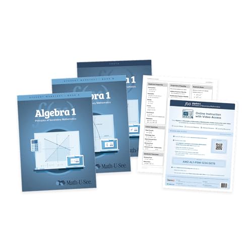 Math-U-See Algebra 1: Principles of Secondary Mathematics Set [Product Bundle] Demme Learning [Product Bundle] Demme Learning [Product Bundle] Demme Learning [Product Bundle] Demme Learning