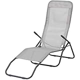 kippliegen lidl Gestellfarbe: eisengrau Siena Garden 440692 Bäderliege Charles, grau/ anthrazit L 138 x B 61 x H 104,5 cm