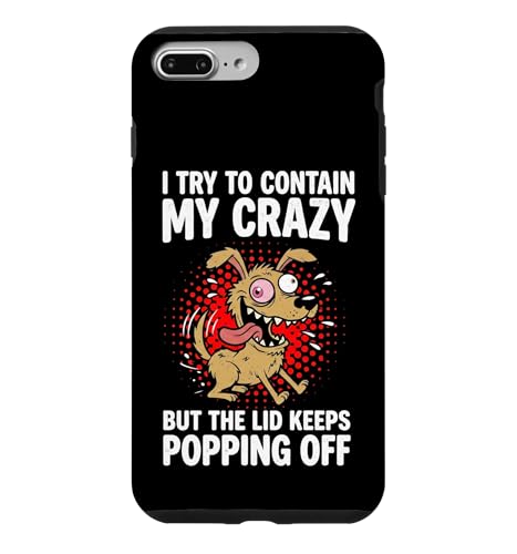 I Try To containen My Crazy�c�������Ȃ��Ƃ킴����ȃm�x���e�B �X�}�z�P�[�X iPhone 7 Plus/8 Plus �p
