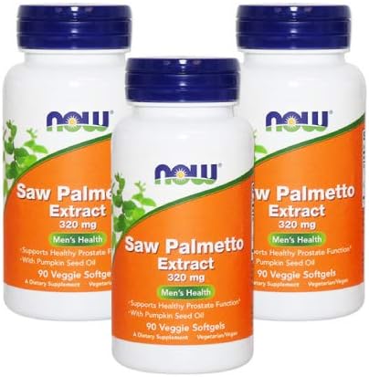 Saw Palmetto 320mg 90 Softgels (Pack of 2)