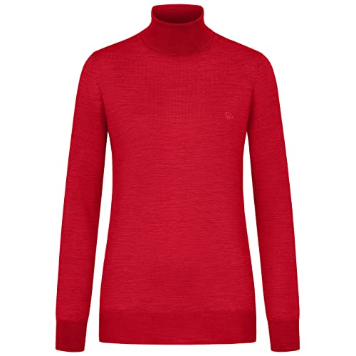 Preisvergleich Produktbild GIESSWEIN Merino Rollkragenpullover Damen Light - 100% feinste Merino Lammwolle, Rollkragenshirt Langarm elegant, dünner Damenpullover mit Rollkragen