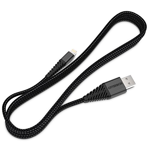 Otterbox Lightning Connector To Usb Cable (3M - 9.8Ft) - Retail Packaging - Black #TOP2