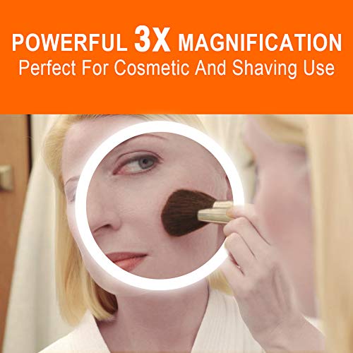 ELEGANT 500 x 700 mm Illuminated LED Bathroom Mirror with Shaver Socket and Button Switch