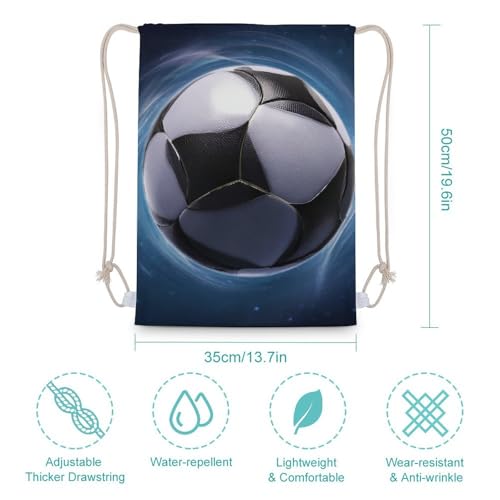 Drawstring Backpack Foldable Draw String Bags Soccer Ball Sackpack Sports Gym Bag for Shopping Yoga2