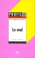 Le Mal - notions philosophiques 2218725452 Book Cover