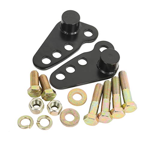 Adjustable Slam Lowering Kits 1-2" Or 1-3" Rear Kit Fits For 02-16 Harley Touring Bikes/Street Glide/Electra Glide/Ultra Glide/Road King with Hard Saddlebags Only/Standards 2002-2016