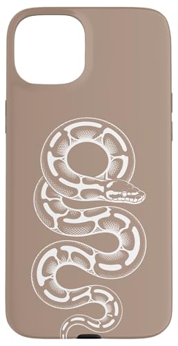 Ball Python Morph Lover �X�l�[�N�O���t�B�b�N �u���E�� �X�}�z�P�[�X iPhone 15 Plus �p