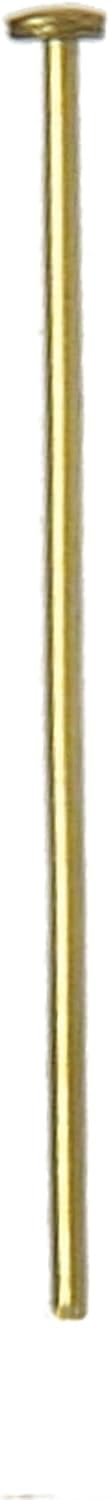 B&P Lamp® 1 1/4 Inch Brass Finish Prism Pins, Per Ounce = 140 Pcs.