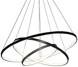 ✔ Dimmbar-Die LED-Deckenlampe wird inklusive einer Fernbedienung geliefert, mit deren Hilfe man die Helligkeit und Farbetemperatur (3000-6000K) stufenlos verändern kann.