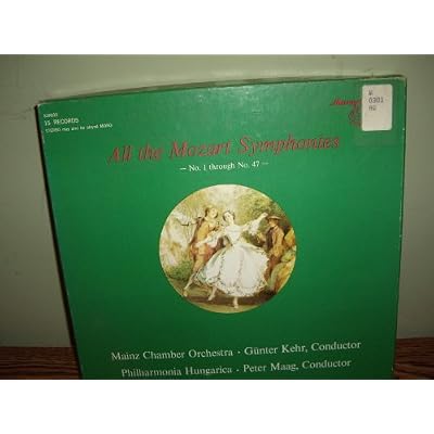All The Mozart Symphonies, No. 1 Through No. 47