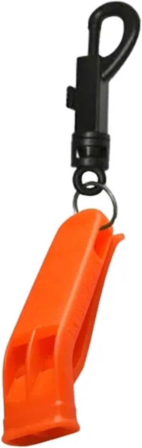 Emergency Whistle 30PC Outdoor Scuba Diving Whistles Water Sports Survival Camping Boating Swimming(Orange)
