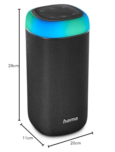 Hama Shine 2.0 Altoparlante Portatile Stereo Nero 30 W - 10
