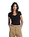 G-STAR RAW Damen Basic V-Neck Cap Sleeve T-Shirt Shirt Damen günstig Kaufen-G-STAR RAW Damen Basic V-Neck Cap Sleeve T-Shirt