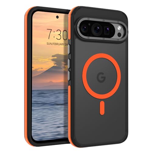 Coque magnétique Pixel 9 Pro XL antichoc avec bords antidérapants VENINGO mat