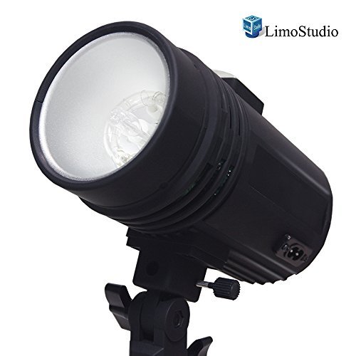 200 Watt Studio Flash/Strobe Light, Fuse, Test Button, Wireless