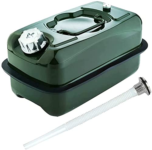 Bidon d'essence 5L avec tube de guidage flexible pour secours moto