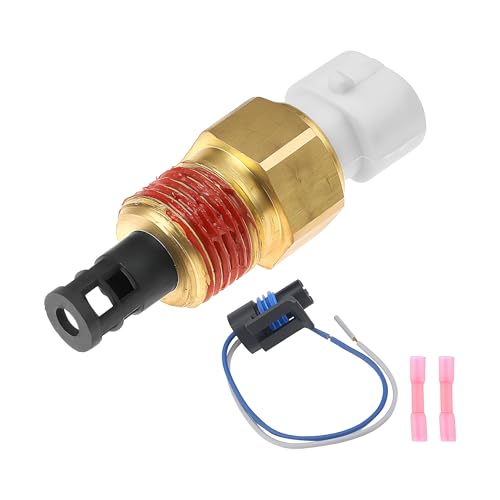 Norkmdi Car Intake Air Temperature Sensor IAT/MAT/ACT Kit OEM#25036751 Vehicle Sensor Set with Connector Pigtail Harness Auto Replacement Accessories Compatible with Century XLR